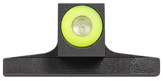 Picture of Night Fision Glow Dome Sig P-Series W/#6 Front Sights Tritium Front Green W/Yellow Outline Black