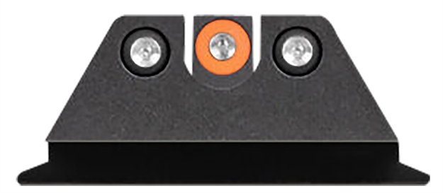 Picture of Night Fision Glow Dome S&W M&P,Sd9 Ve,Sd40 VE Square Front/U-Notch Rear Green W/Orange Outline Green Black SAW201007GDPOGZG 810116035755