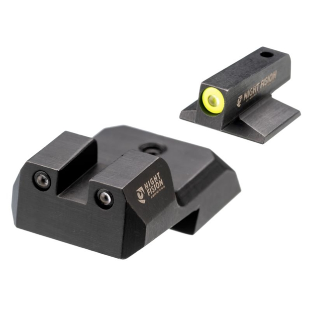 Picture of Night Fision Night Sight Set For 1911 Yellow Black Rings 1911-325-003-YGZG 810116038787