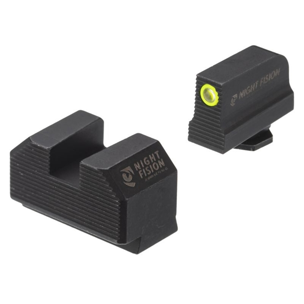 Picture of Night Fision Stealth Night Sight Set Glock 43 43X Ylw Blank GLK-003-290-297-YGZX 810116036431