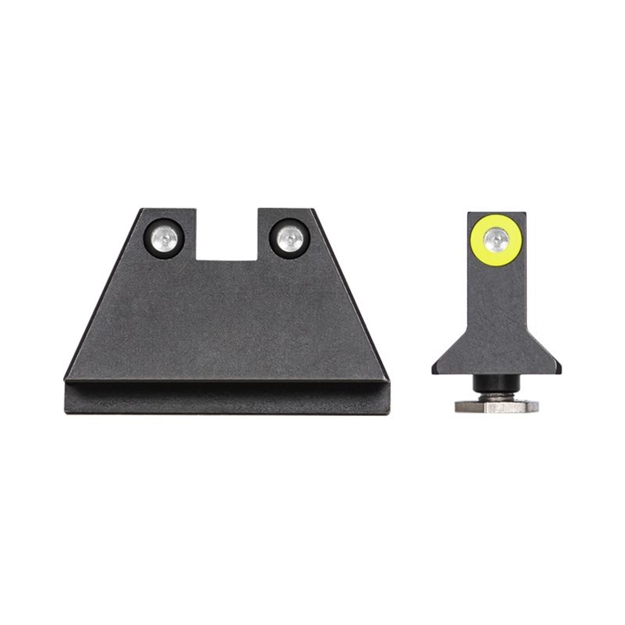 Picture of Night Fision Suppressor Sight Set Glock 17 19 34 Yellow Ring