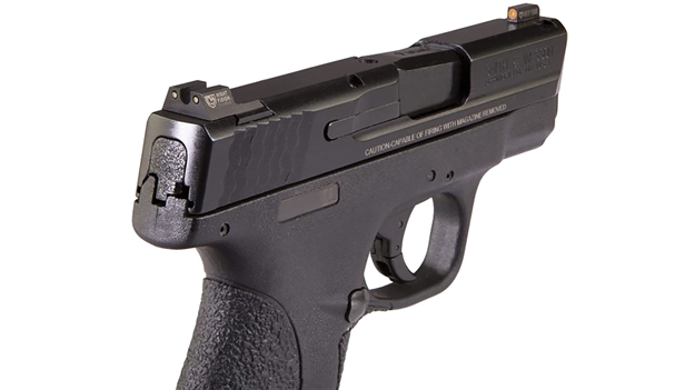 Picture of Night Fision SW MP Shield Orange Ring U Notch Blk Rear SAW-202-007-OGZG