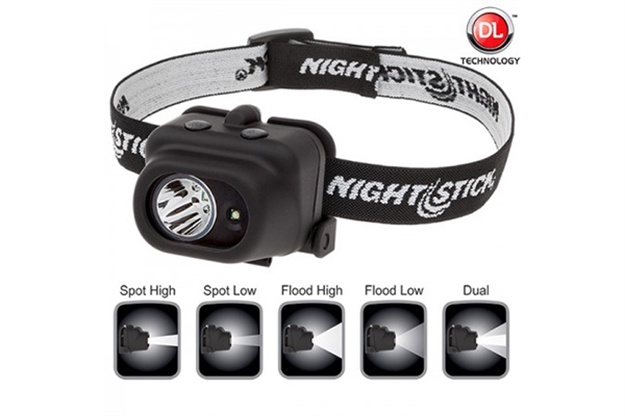 Picture of  Nightstick Nsp4608b Nsp-4608Bc Multi-Function Black 80/100/115/140/180/220 White Led Bulb 158 Meters Beam Distance