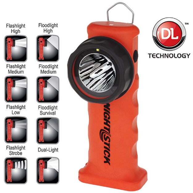 Picture of Nightstick Angle Light 6 AA Red 200 Lumens