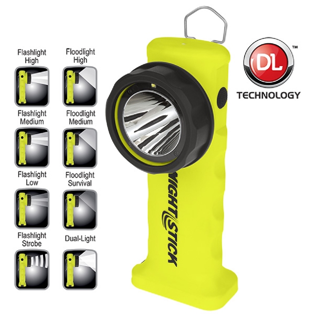 Picture of Nightstick Angle Light 6 AA Yellow 200 Lumens