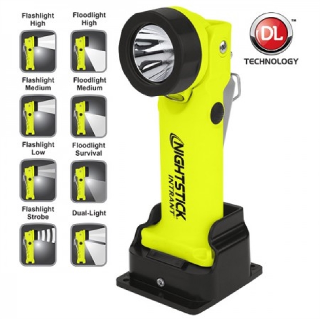 Picture of Nightstick Angle Light Rechargeable Yellow 200 Lumens Xpr-5568Gx