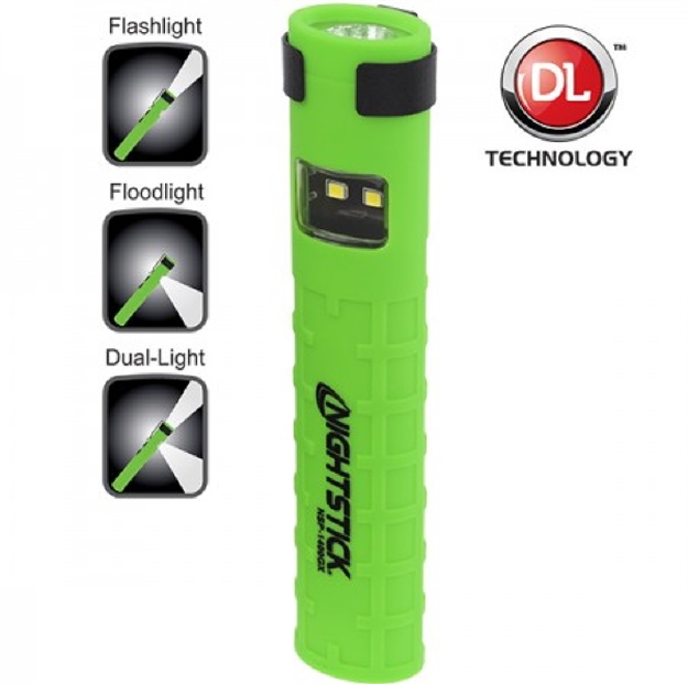 Picture of Nightstick Dual-Switch Dual-Light Flashlight  2 Aaa Green