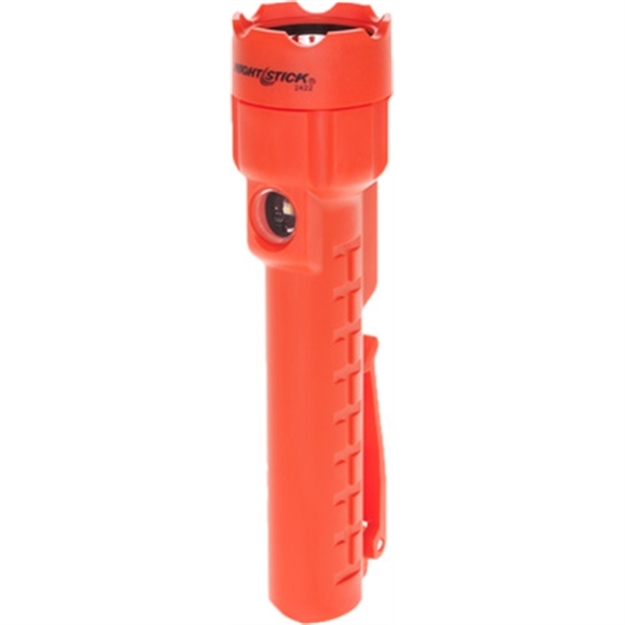 Picture of Nightstick Multi-Purpose Dual Light W/Magnet Orange 3Aa Bat! NSP2422R 017398803533