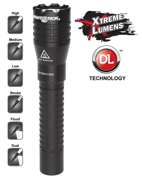 Picture of Nightstick Nsp9842xl Tactical Dual Light 650/250/150/200/400 Lumens Cr123a Lithi