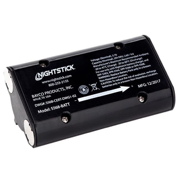 Picture of Nightstick Rechargeable Lithium-Ion Battery Pack - 5566-68