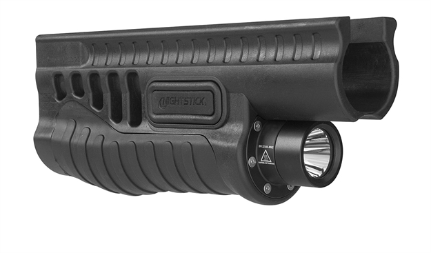 Picture of Nightstick Sfl11wl Shotgun Forend Light  Black 1200 Lumens White Led Mossberg 500/590/Shockwave SFL-11WL
