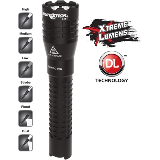 Picture of Nightstick Tactical Dual-Light Flashlight 850Lum W/Floodlight