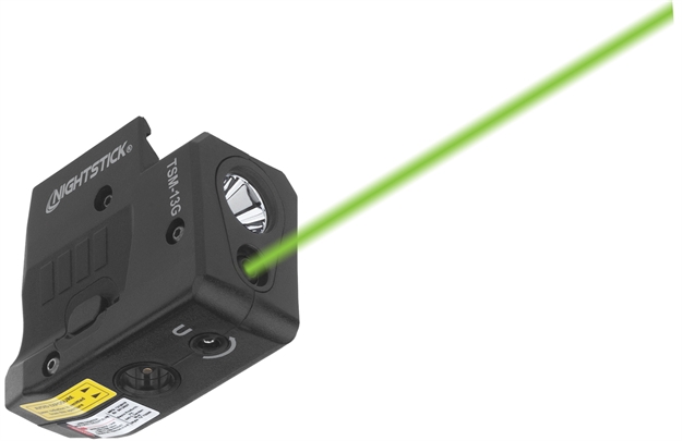 Picture of Bayco Products Inc Rechargeable Sub-Compact Weapon-Mounted Light W/ Green Laser (Fits Sig Sauer P365) TSM13G 017398807661