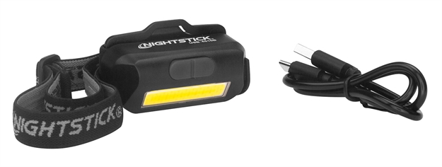 Picture of  Nightstick Usb4510b Usb-4510B Multi-Flood Black 35/60/250 Lumens Green/Red/White Led Bulb Clip-On/Black Strap 017398808651