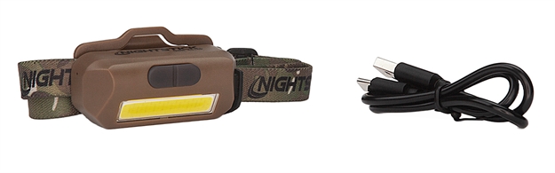 Picture of  Nightstick Usb4510f Usb-4510F Multi-Flood Flat Dark Earth 35/60/250 Lumens Green/Red/White Led Bulb Clip-On/Camo Strap 017398808668