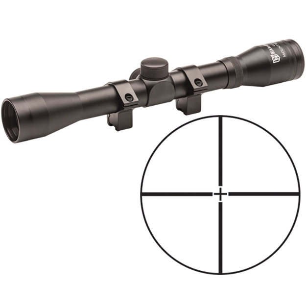 Picture of Nikko Mountmaster 4X32 Plex With 3/8 Rings