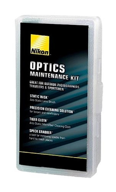 Picture of Nikon 843 Optics 5 IN 1 Cleaning Kit Brush Cloth Fluid 1 Kit