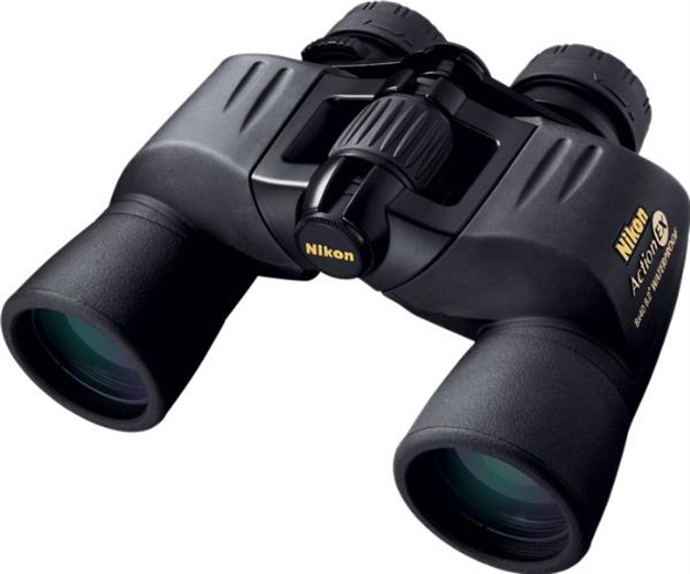 Picture of Nikon Action Extreme Atb Binocular, 8X40mm, Bak 4 Porro Prism, Black, 430 FT Fov @ 1000 YD