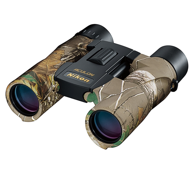 Picture of Nikon Aculon A30 Binocular, 10X25mm, Roof Prism, Realtree Xtra Green Camo, 278 FT Fov @ 1000 YD