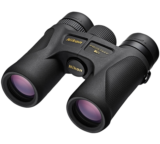 Picture of Nikon Prostaff 7S Binocular, 10X30mm, Roof Prism, Black, 315 FT Fov @ 1000 YD