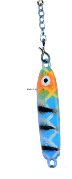 Picture of Nils Usa Hali Sukkula 25 Chain Jig 1-1/4" Blue/Scale/Minnow