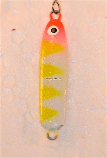 Picture of Nils Usa Hali Sukkula 25 Chain Jig 1-1/4" Glo/Red/White/Tiger