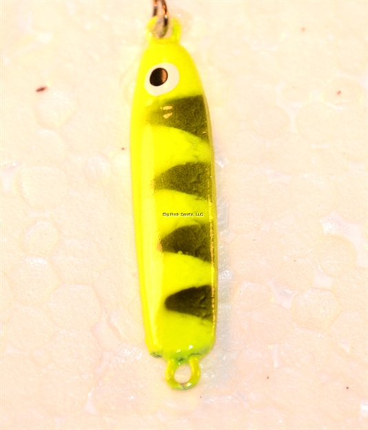 Picture of Nils Usa Hali Sukkula 25 Chain Jig 1-1/4" Glow Chartreuse Tiger