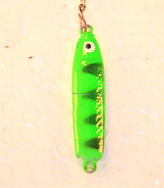 Picture of Nils Usa Hali Sukkula 25 Chain Jig 1-1/4" Glow Green Tiger