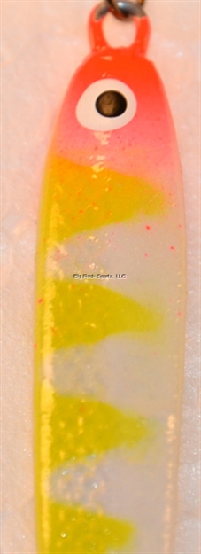 Picture of Nils Usa Hali Sukkula 35 Chain Jig 1-1/2" Glo/Red/White/Tiger