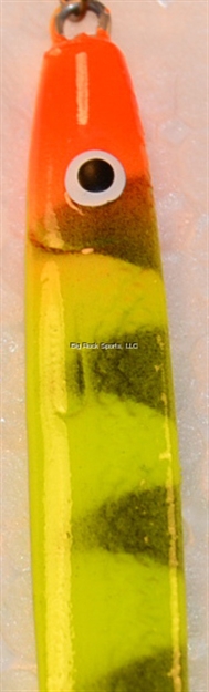 Picture of Nils Usa Hali Sukkula 35 Chain Jig 1-1/2" Glow Fire Tiger