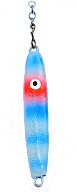 Picture of Nils Usa Hali Sukkula 35 Chain Jig 1-1/2" Red/Blue/White/Perch