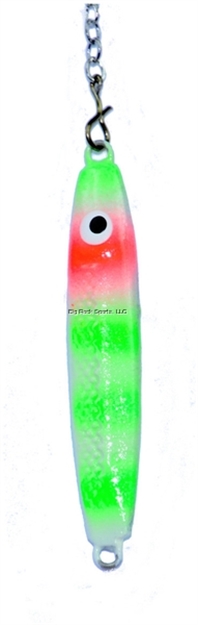 Picture of Nils Usa Hali Sukkula 35 Chain Jig 1-1/2" Red/Green/White/Perch