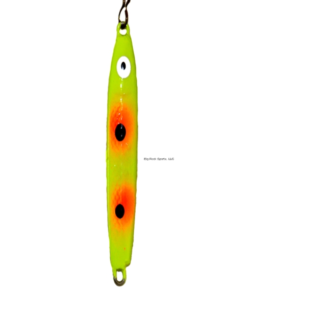 Picture of Nils Usa Hali Sukkula 50 Chain Jig 2" 7/16Oz Yellow Neon/Black Dots