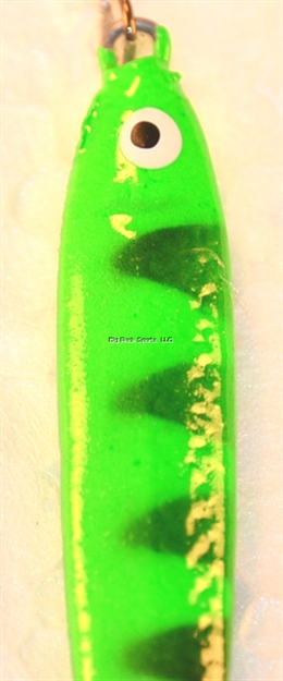 Picture of Nils Usa Hali Sukkula 50 Chain Jig 2" Glow Green Tiger