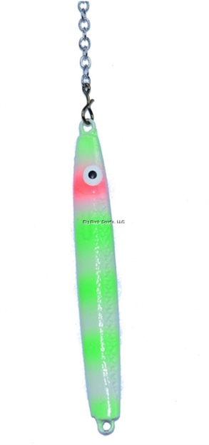 Picture of Nils Usa Hali Sukkula 50 Chain Jig 2" Red/Green/White/Perch