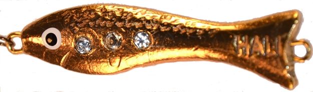 Picture of Nils Usa Ahven Diamond Chain Jig 1-1/2" Gold