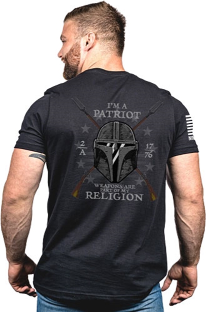 Picture of Nine Line Apparel Line Apparel 2A IS MY Religion Black Xx-Large! 2ARELITSBLACK2XL