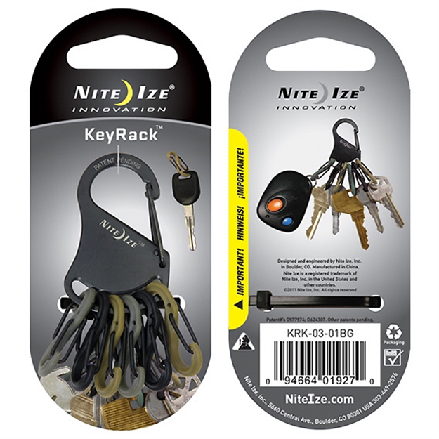 Picture of Nite Ize Keyrack S-Biner Black/Camo