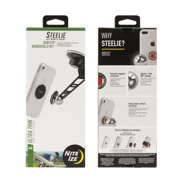 Picture of Nite Ize Steelie Orbiter Windshield Kit