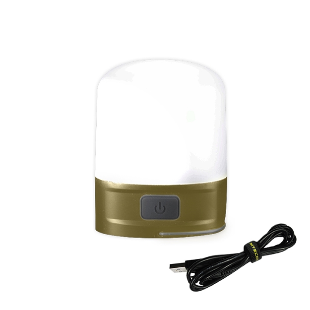 Picture of Nitecore Lr10 250 Lumen Usb Rchrgbl Pocket Lantern Olive