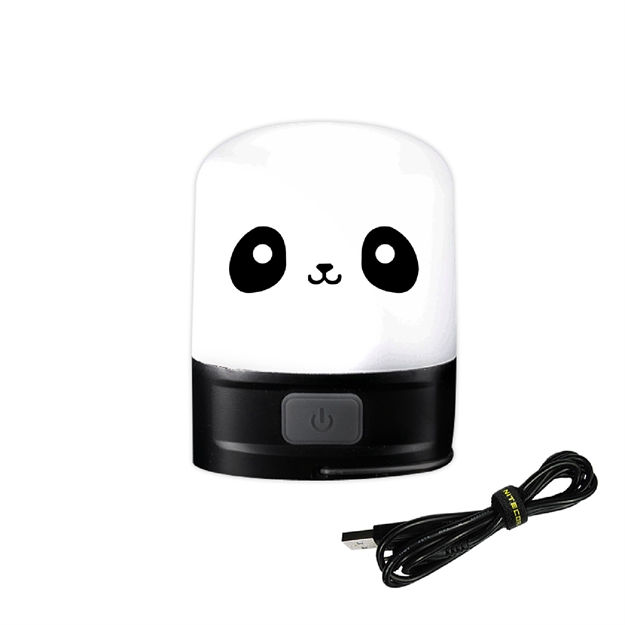 Picture of Nitecore Lr10 250 Lumen Usb Rchrgbl Pocket Lantern Panda