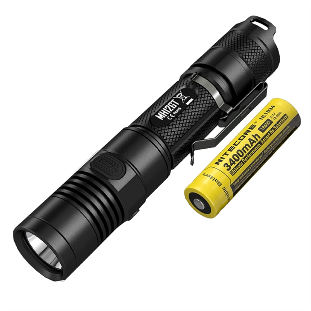 Picture of Nitecore Mh12gt Hybrid 1000 Lumen  Rchrgbl Flashlight