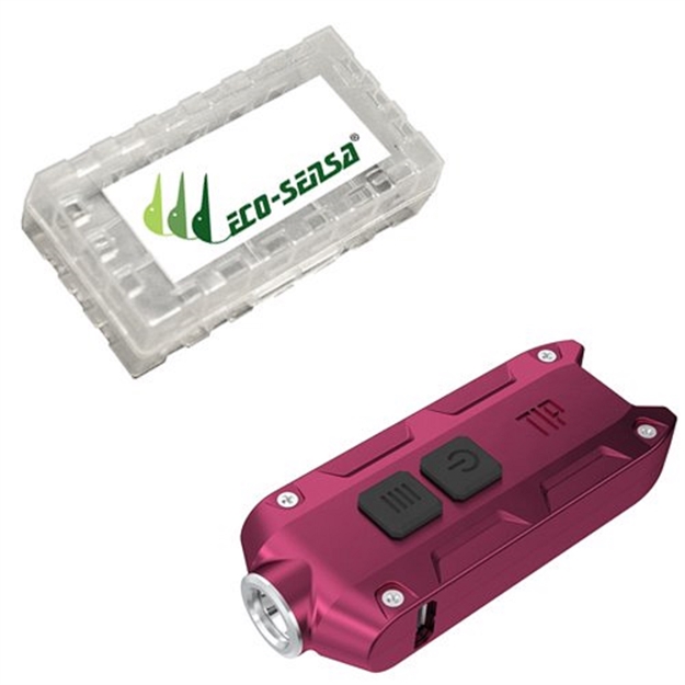 Picture of Nitecore Tip Rechargeable Keychain Light Red