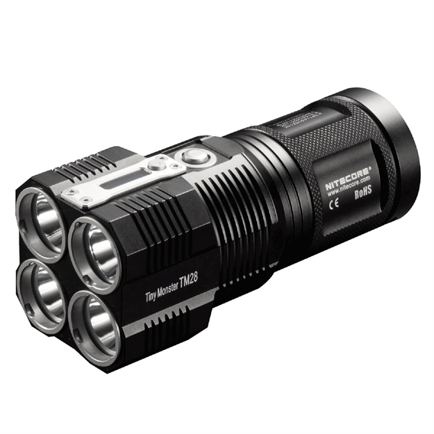 Picture of Nitecore Tm28 Rechargeable Flashlight Set Black