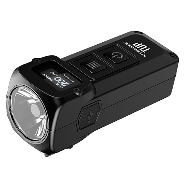 Picture of Nitecore Tup 1000 Lumen Rchrgbl Keychain Flashlight Black