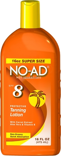 Picture of No-Ad Sunscreen Lotion, Broad Spectrum Spf 8, 16Oz
