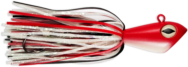 Picture of NO Alibi Alien Jig Offshore Series, Glow Red/Black Skirt, 6 OZ  Red Head