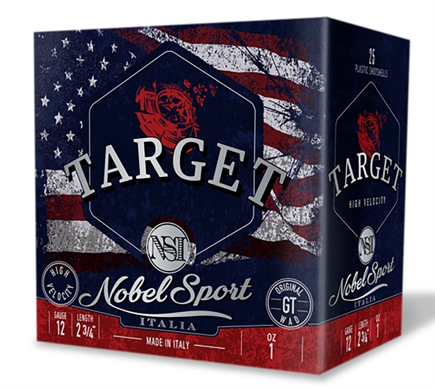 Picture of  Nobel/Eurosports Llc Ans121fsc75 Target  12Gauge 2.75" 1Oz 7.5Shot 25 Per Box/10Case 837913000489
