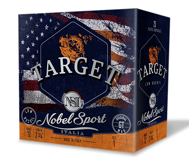 Picture of  Nobel/Eurosports Llc Anslr18 Target Low Recoil 12Gauge 2.75" 1Oz 8Shot 250/Box 837913002308