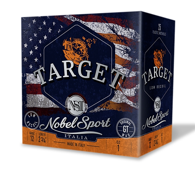 Picture of  Nobel/Eurosports Llc Anslr185 Target Low Recoil 12Gauge 2.75" 1Oz 8.5Shot 250/Box 837913002315